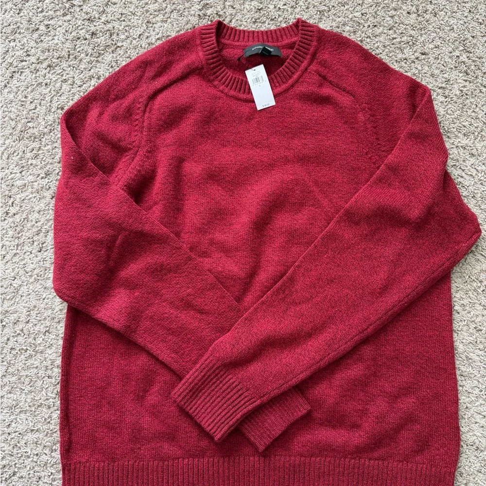 Banana Republic Men's Crewneck Sweater - Deep Red